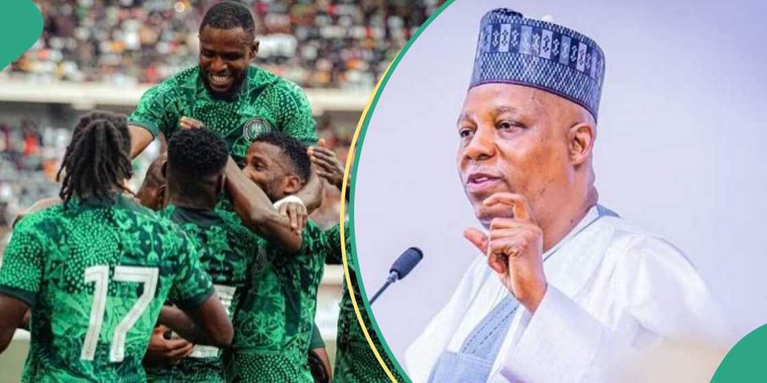 Kashim Shettima/Super Eagles/2023 AFCON/Nigeria vs Cote d'Ivory/Bola Tinubu/Abidjan Kashim Shettima/Super Eagles/2023 AFCON/Nigeria vs Cote d'Ivory/Bola Tinubu/Abidjan