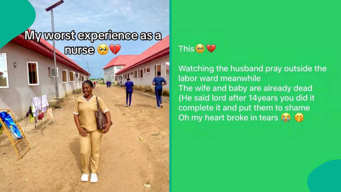 Nurse recounts her worst experience involving man who lost his pregnant wife and baby Nurse recounts her worst experience involving man who lost his pregnant wife and baby