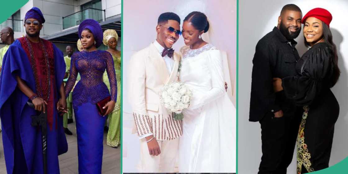 Moses Bliss, Theophilus Sunday and other Nigerian celebrity Christian weddings trending Moses Bliss, Theophilus Sunday and other Nigerian celebrity Christian weddings trending