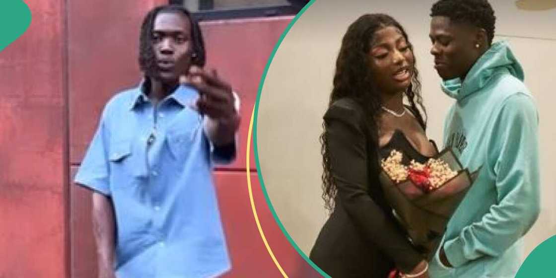 Late Mohbad with his wife and friend Late Mohbad with his wife and friend