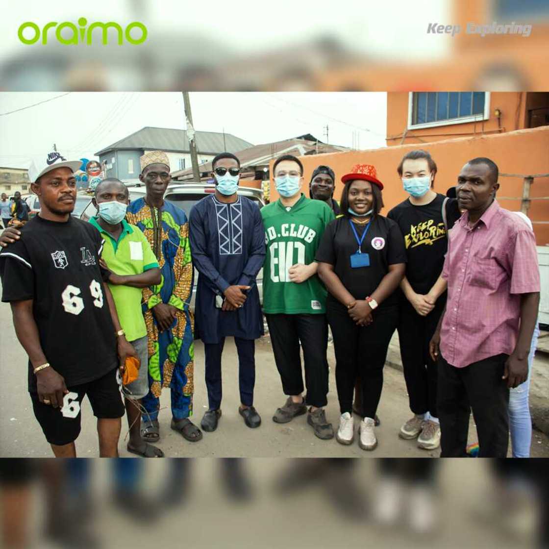 oraimo Supports Blessing Omolafe Foundation’s Christmas Outreach as a Part of its CSR Effort