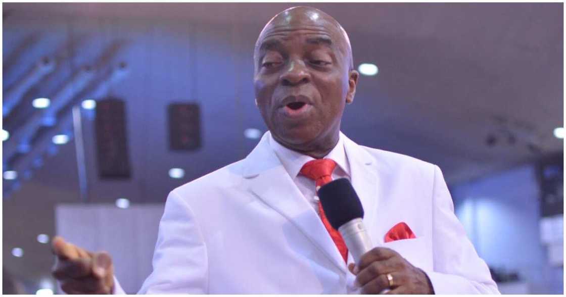 Oyedepo says he changes planes like bicycles. Oyedepo says he changes planes like bicycles.