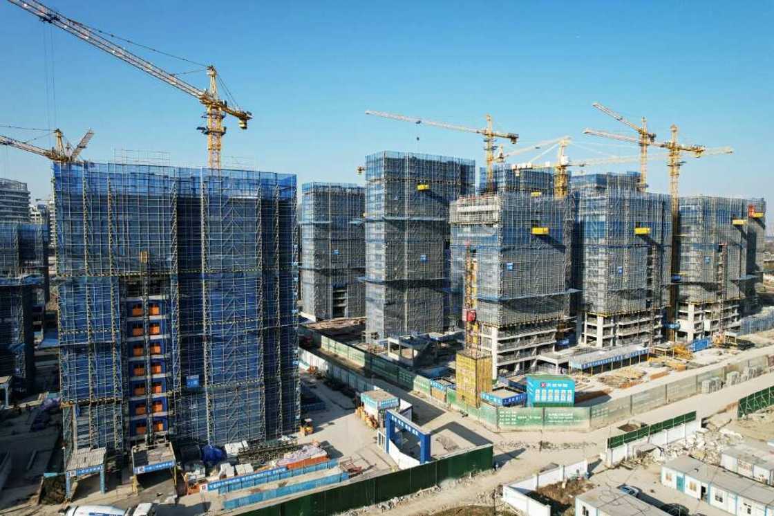 A debt crisis in China's property sector has dealt a severe blow to the country's economy A debt crisis in China's property sector has dealt a severe blow to the country's economy