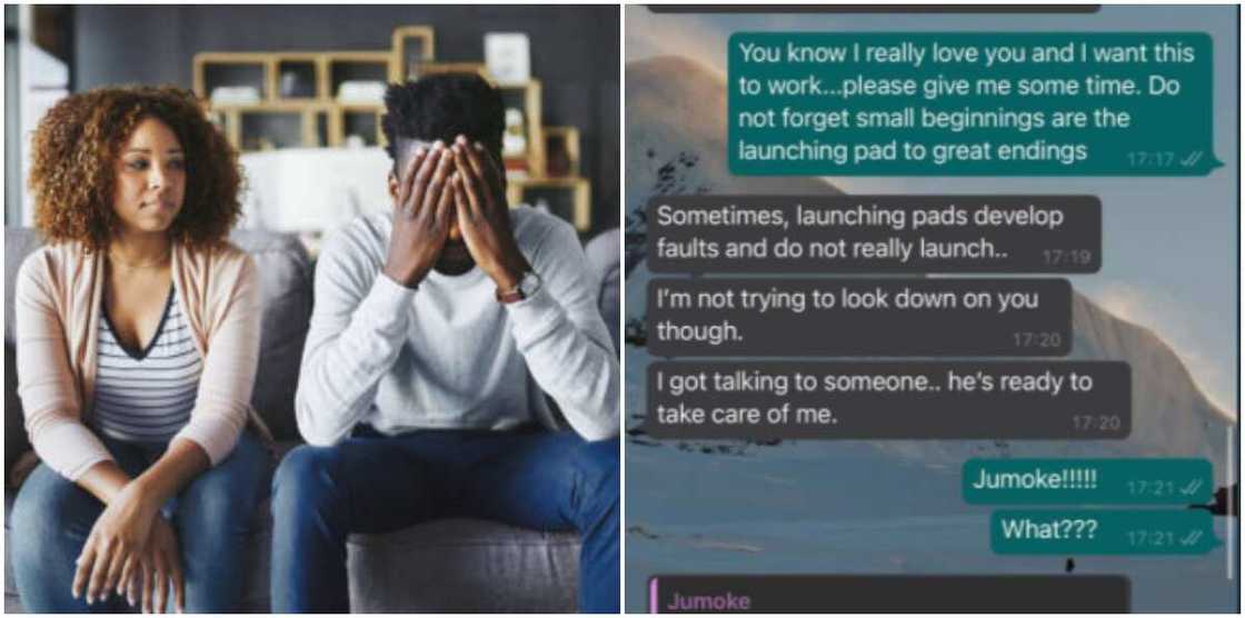 Nigerian lady trends on social media as she breaks up with her boyfriend Nigerian lady trends on social media as she breaks up with her boyfriend