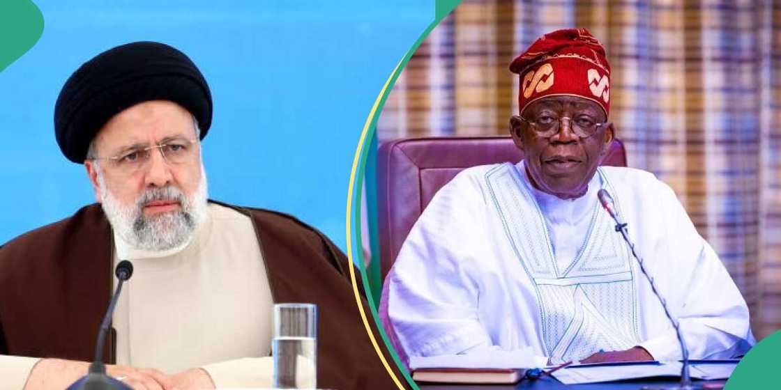 President Ebrahim Raisi and Bola Tinubu President Ebrahim Raisi and Bola Tinubu