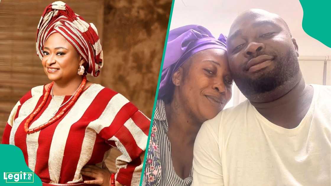 Nollywood actress Ronke Oshodi Oke challenges claims made by Tope Osoba’s fiancé in a recent interview