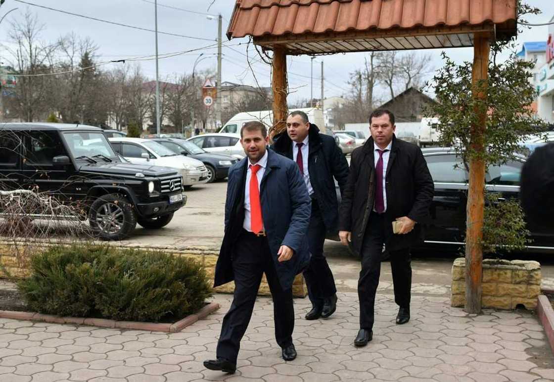 Moldovan businessman turned politician Ilan Shor, seen campaigning in 2019, has been targeted by the United States for allegedly working with Russia Moldovan businessman turned politician Ilan Shor, seen campaigning in 2019, has been targeted by the United States for allegedly working with Russia