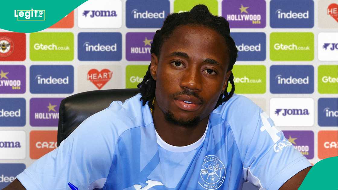 Benjamin Fredrick, Brentford, Premier League, England, Nigeria.