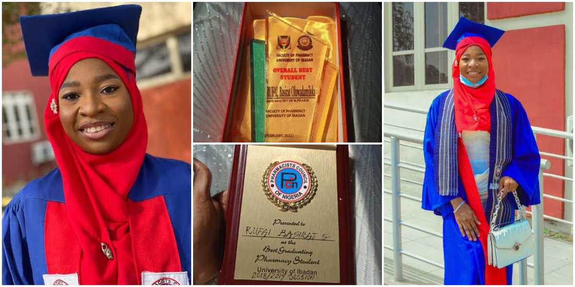 Young Nigerian lady makes distinctions in all her courses, emerges overall best graduating student in pharmacy Young Nigerian lady makes distinctions in all her courses, emerges overall best graduating student in pharmacy