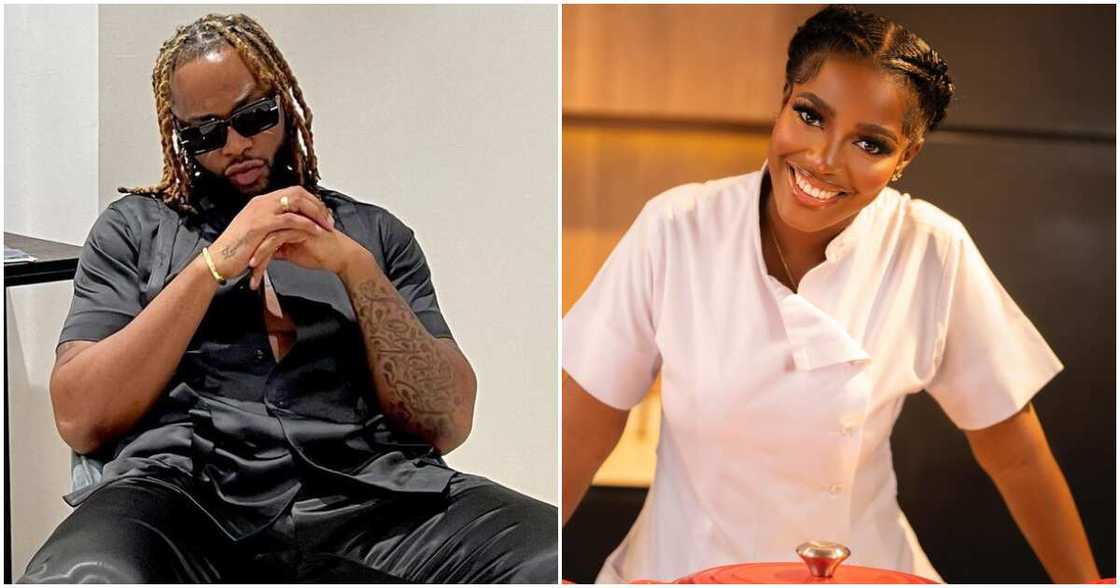 Hilda Baci: Teddy A asks if people show the same support to their friends' businesses. Hilda Baci: Teddy A asks if people show the same support to their friends' businesses.