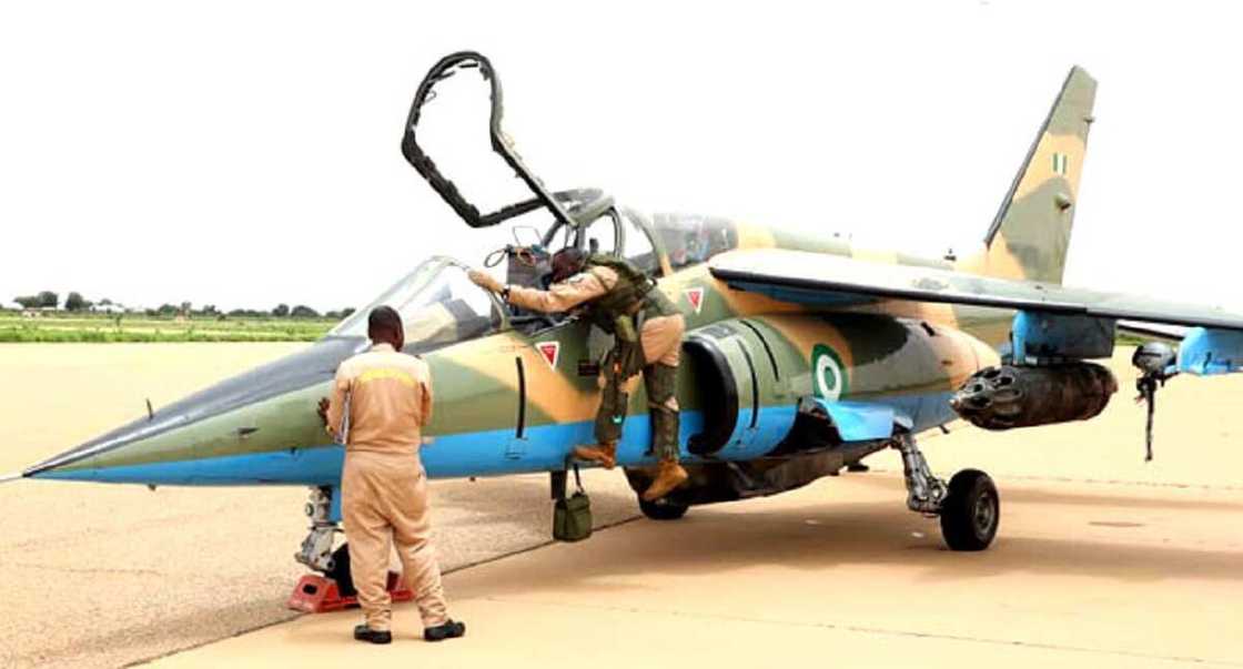 Nigerians Waiting as Wreckage of Missing Air Force Jet Reportedly Found in Borno Nigerians Waiting as Wreckage of Missing Air Force Jet Reportedly Found in Borno
