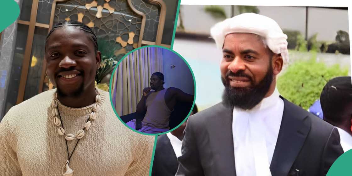 Man makes case against verydarkman's sudden silence, Verydarkman watching football, Verydarkman's lawyer Deji Man makes case against verydarkman's sudden silence, Verydarkman watching football, Verydarkman's lawyer Deji