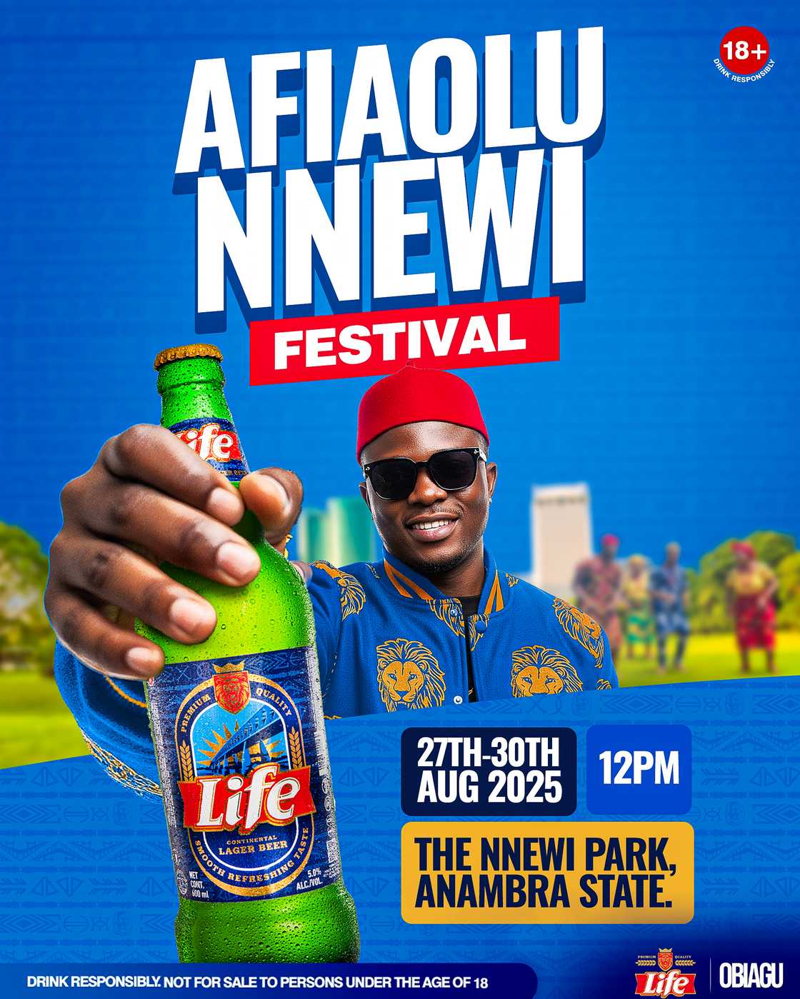 Life Beer’s Audacious Takeover at Afiaolu Festival in Nnewi