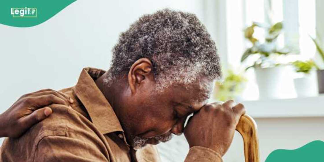 Photo of father and DNA Photo of father and DNA