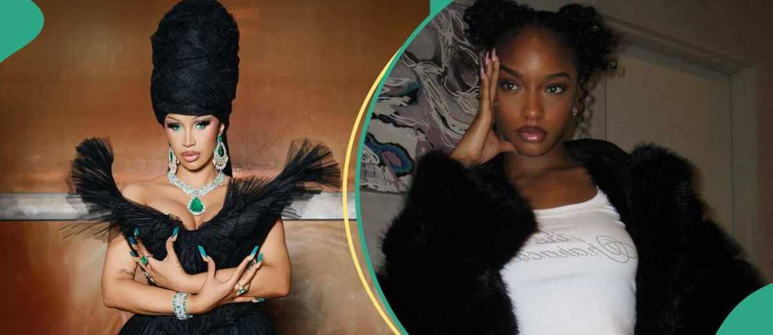 TMZ reporter asks Ayra Starr about Cardi B's Met Gala outfit in viral video. TMZ reporter asks Ayra Starr about Cardi B's Met Gala outfit in viral video.