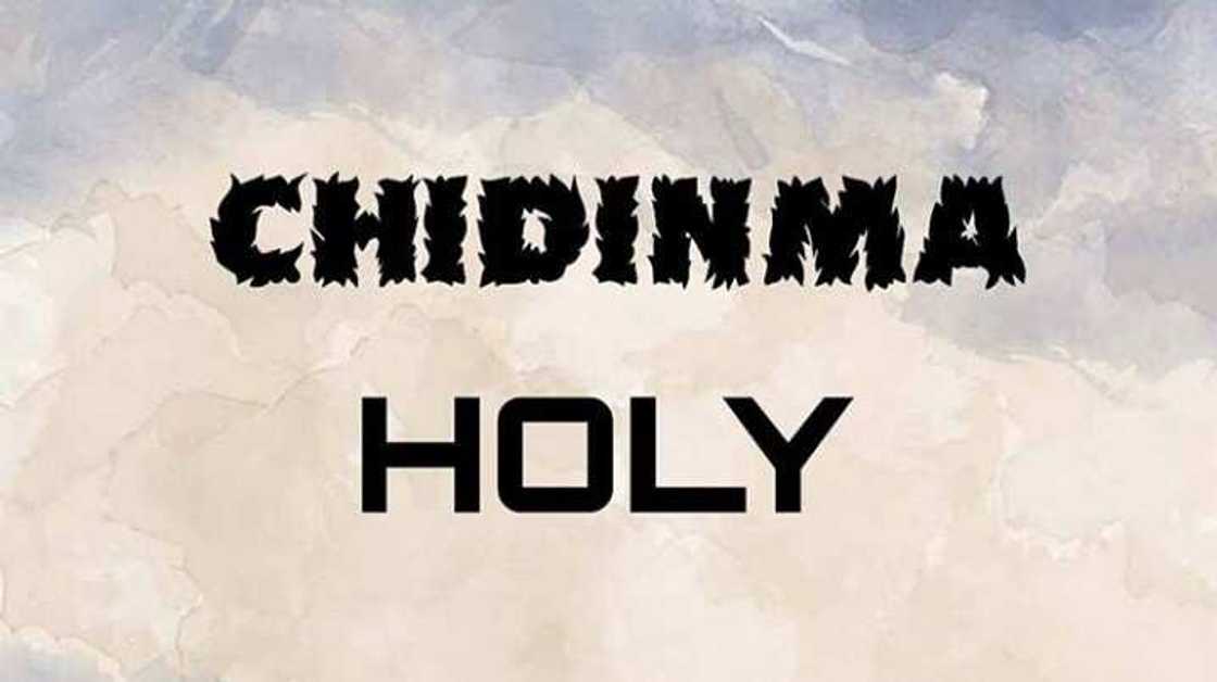 Chidinma - Holy Chidinma - Holy