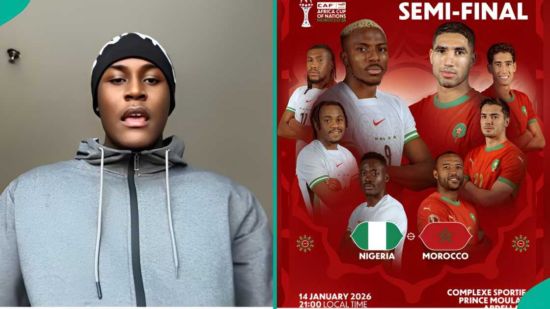 AFCON: Man Who Dreamt About Nigeria vs Morocco Match Hours Before Kick-off Shares Outcome He Saw AFCON: Man Who Dreamt About Nigeria vs Morocco Match Hours Before Kick-off Shares Outcome He Saw