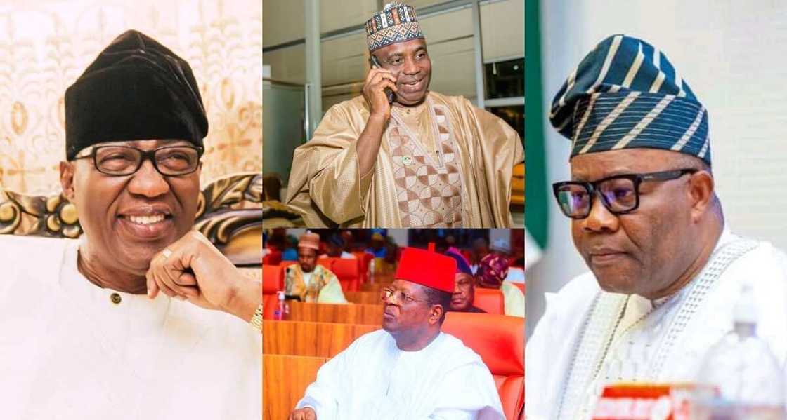 An fallasa sunayen tsaffin gwamnonin da ke karbar fansho duk da suna Majalisar Dattawa An fallasa sunayen tsaffin gwamnonin da ke karbar fansho duk da suna Majalisar Dattawa