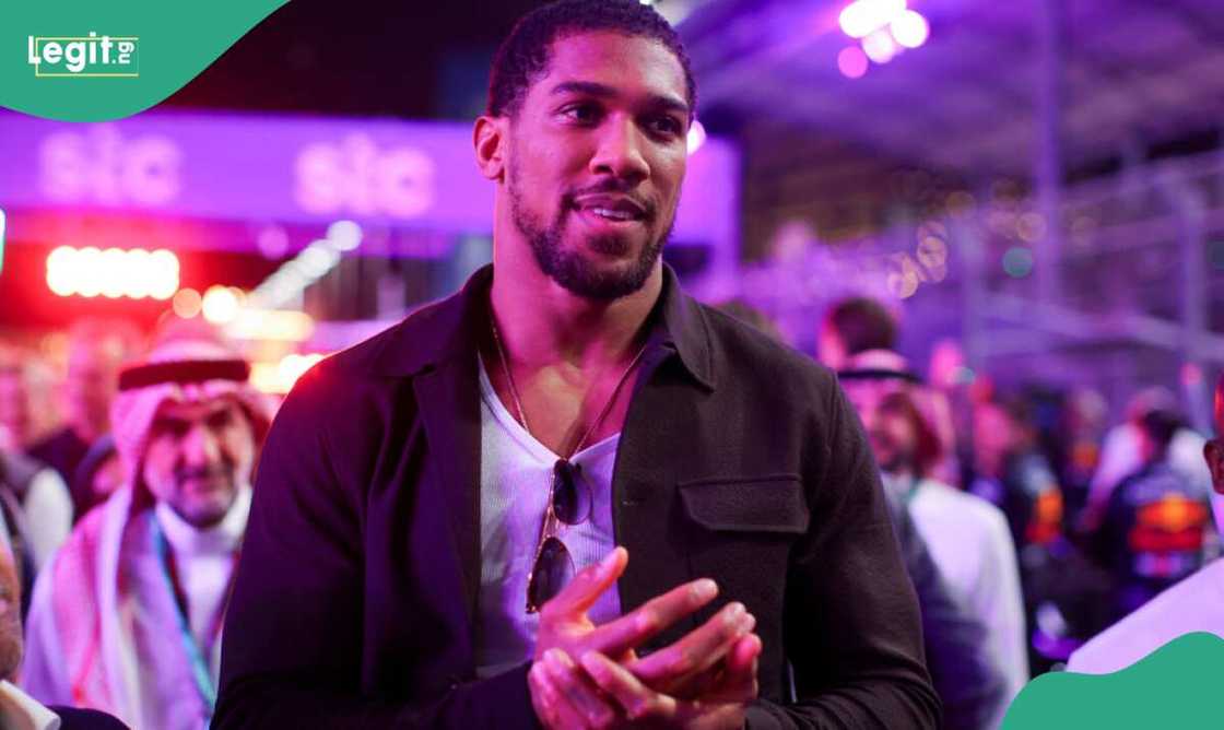 Anthony Joshua prepares Eba Anthony Joshua prepares Eba