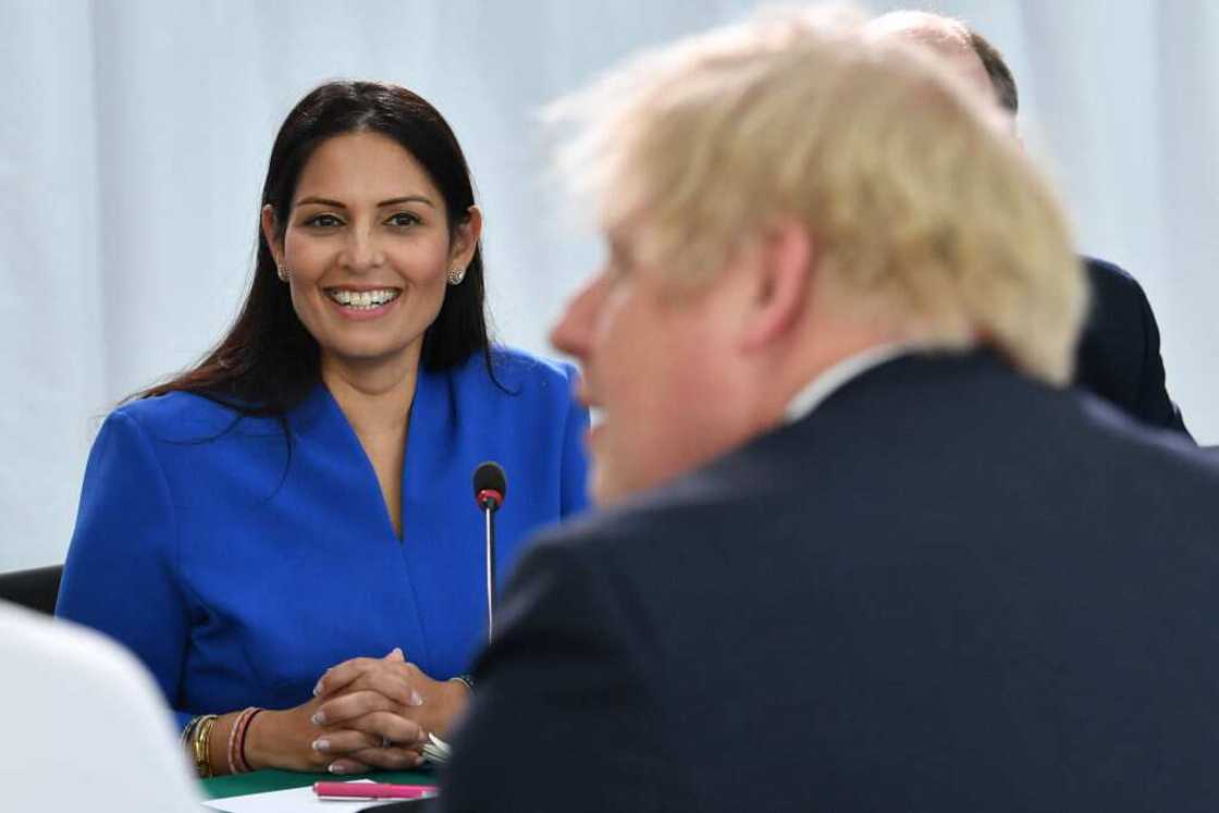 Priti Patel resignation