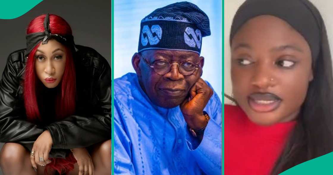 Cynthia Morgan reacts to comment about Tinubu's administration.