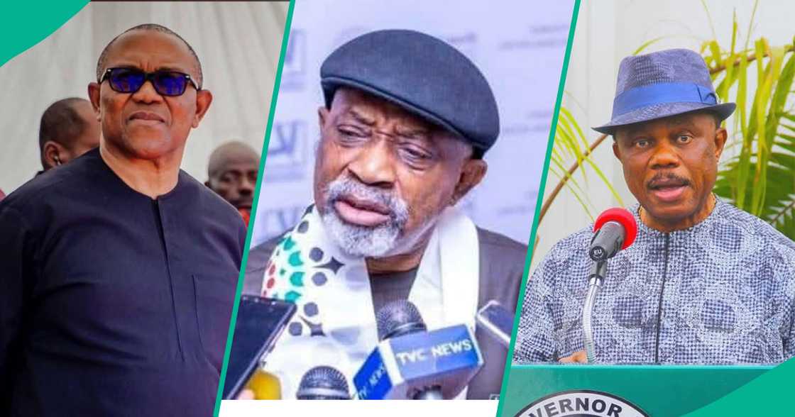 Peter Obi, Ngige da Willie Obiano. Peter Obi, Ngige da Willie Obiano.