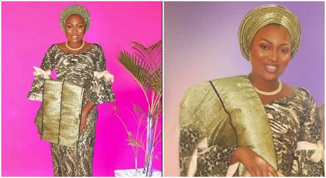 Photos of Aisha Odunola, a Nigerian bride on her marriage introduction in Offa, Kwara state. Photos of Aisha Odunola, a Nigerian bride on her marriage introduction in Offa, Kwara state.