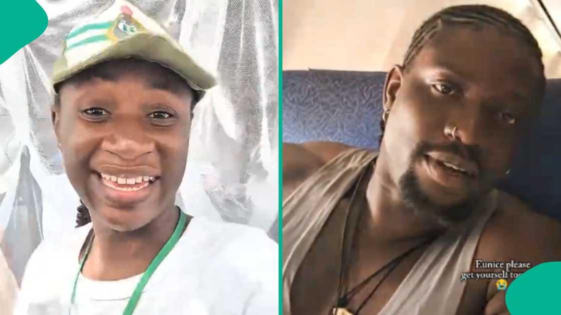 Video shows lady losing composure after meeting VeryDarkMan at airport, Nigerians react Video shows lady losing composure after meeting VeryDarkMan at airport, Nigerians react