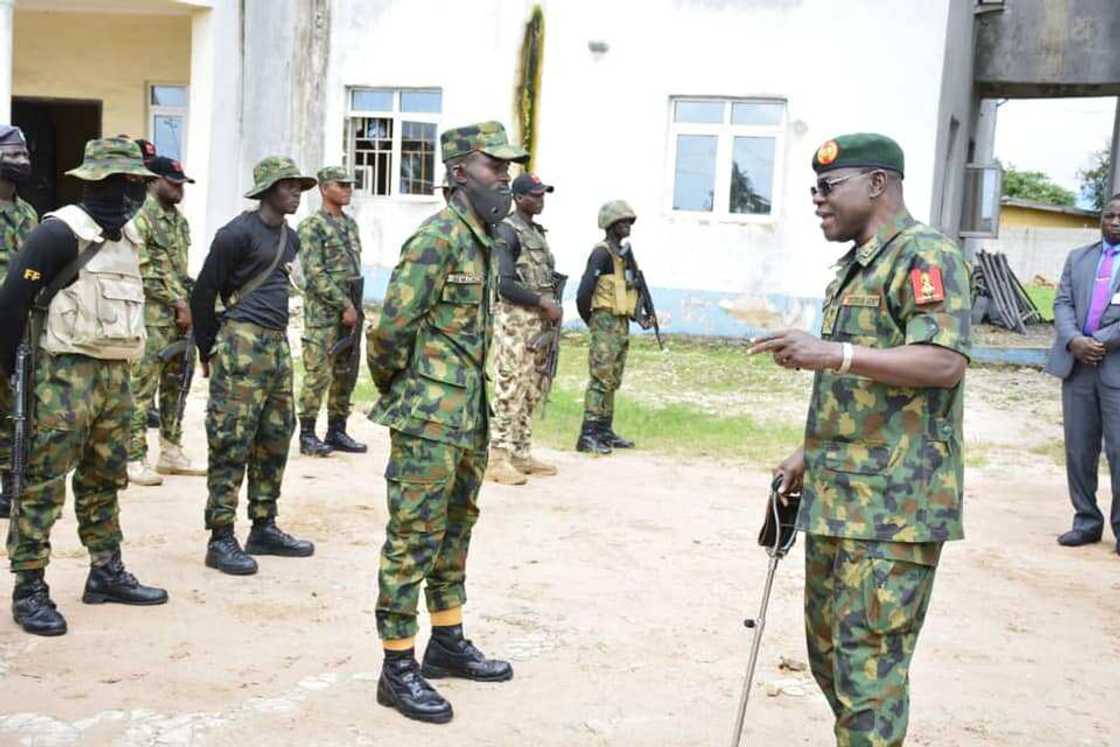 Army begs FG not to slash budget. Army begs FG not to slash budget.