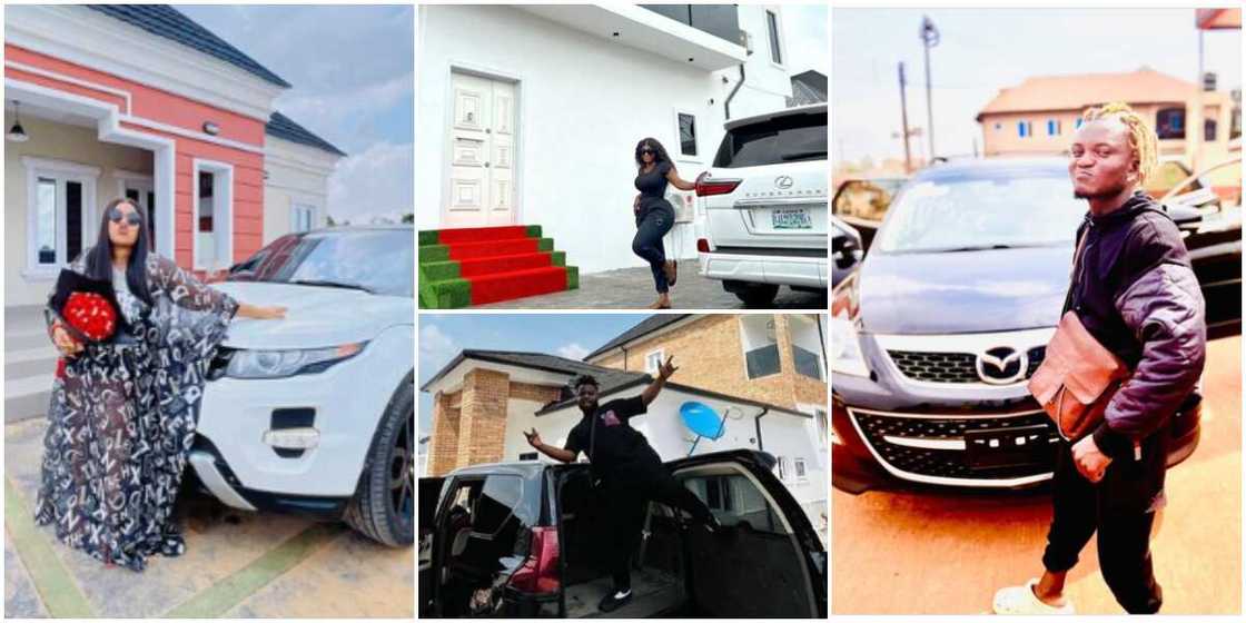 Nigerian celebs and their cars, mansions Nigerian celebs and their cars, mansions