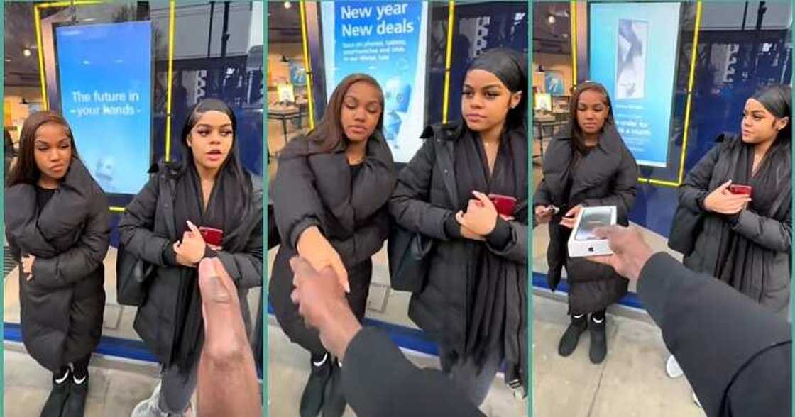 Lady who showed kindness to stranger gets iPhone, cash