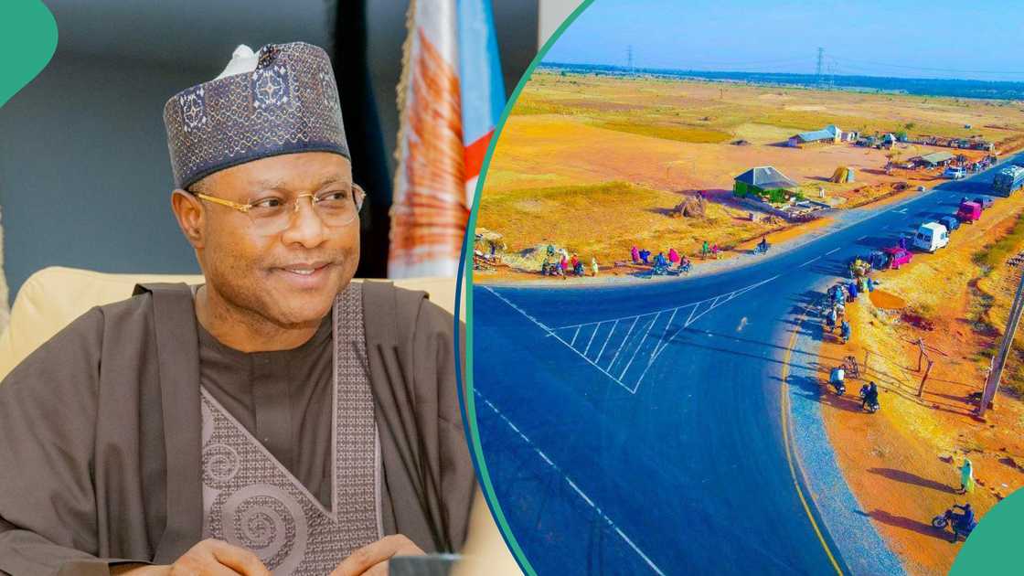 Community members and officials at the commissioning ceremony in Kaduna.