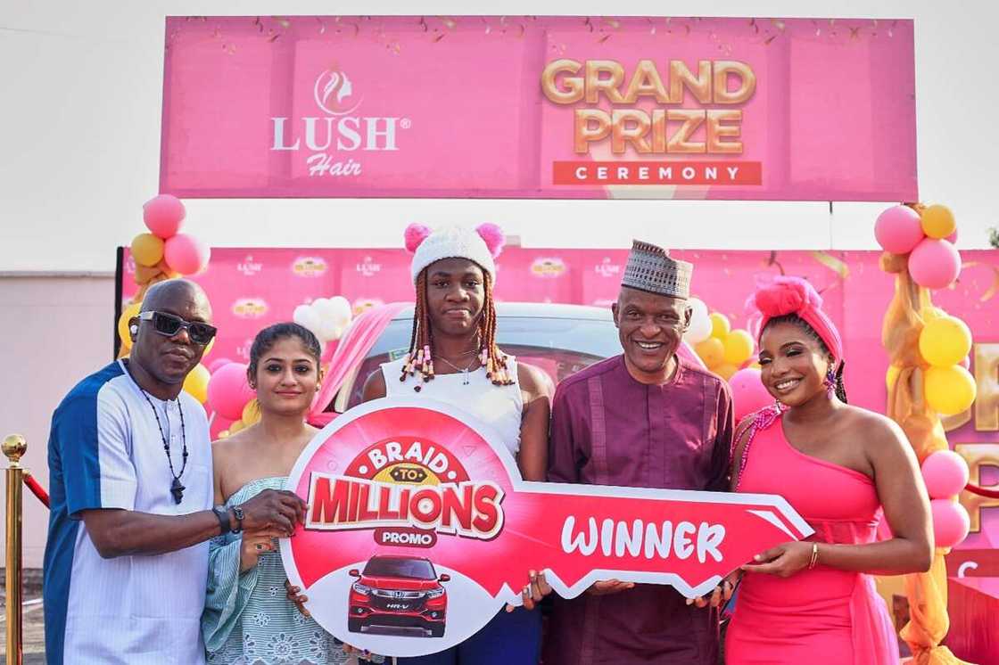 Angel Offornedu Emerges as Grand Prize Winner of Lush Hair ‘Braid To Millions’ Nationwide Promo