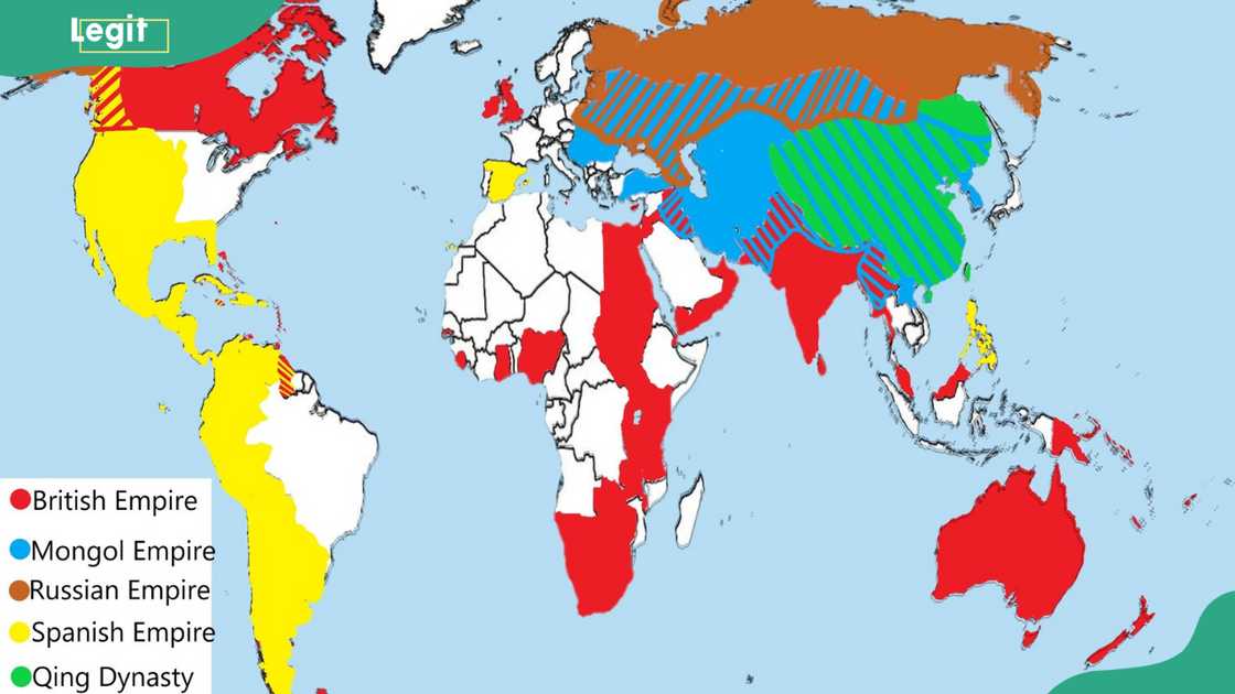 The top 10 largest empires in history