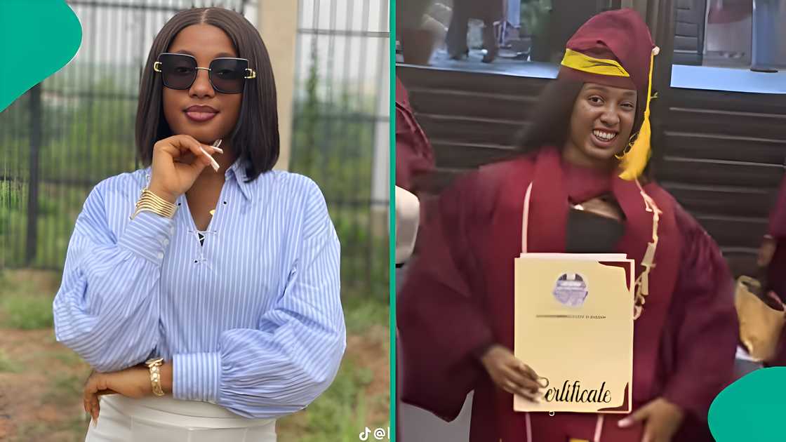 Lady shines on convocation day, shares academic and family success