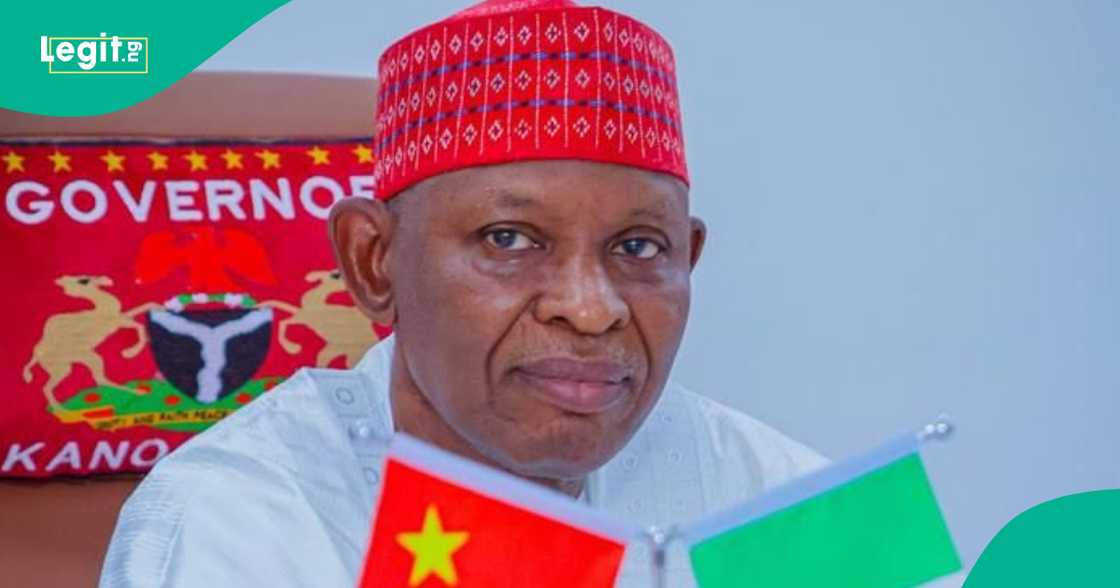 Gwamna Abba Kabir Yusuf na Kano. Gwamna Abba Kabir Yusuf na Kano.