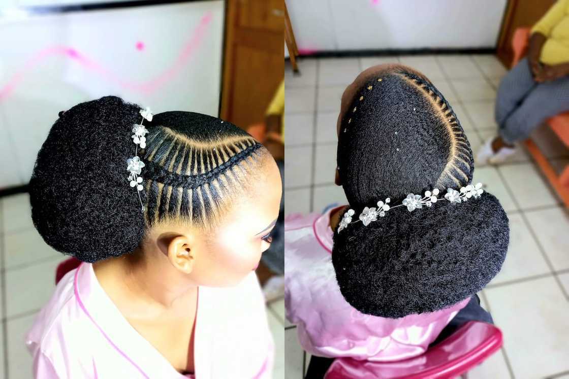 Side braid style Side braid style