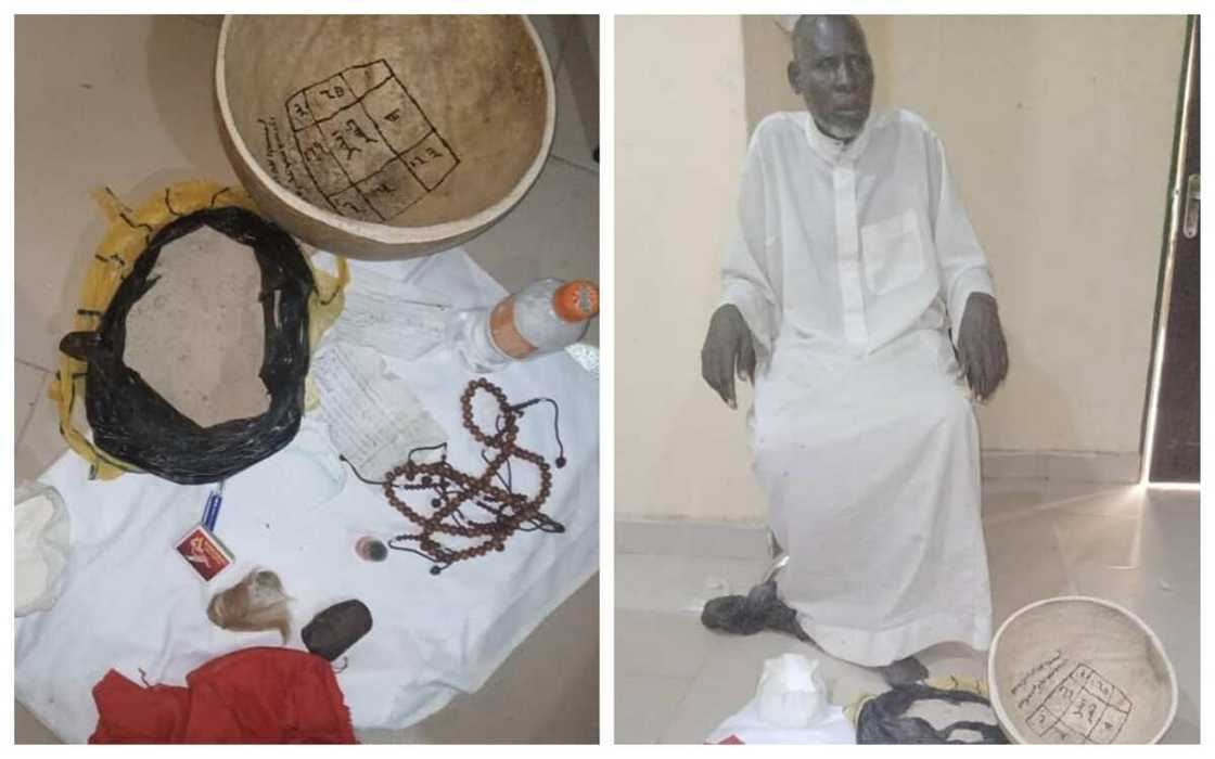 A Kano: An damke wani Malam Boka yana kokarin kwalkwalewa wani jariri ido don asiri A Kano: An damke wani Malam Boka yana kokarin kwalkwalewa wani jariri ido don asiri