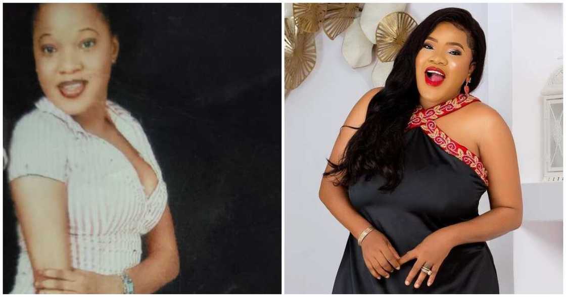 Toyin Abraham's throwback photo