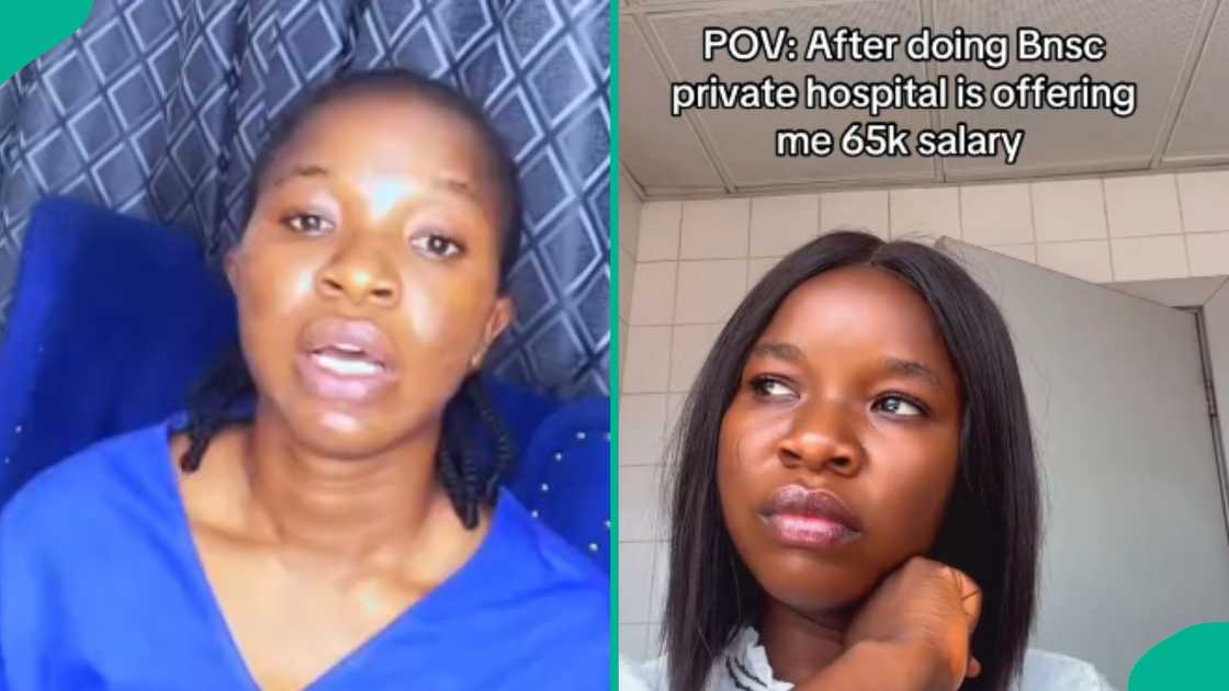 Nurse shares disappointing amount she was offered as salary by private hospital Nurse shares disappointing amount she was offered as salary by private hospital