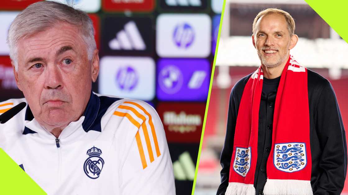 England reportedly reached out to Real Madrid manager Carlo Ancelotti before deciding to confirm Thomas Tuchel as the new Three Lions boss. England reportedly reached out to Real Madrid manager Carlo Ancelotti before deciding to confirm Thomas Tuchel as the new Three Lions boss.