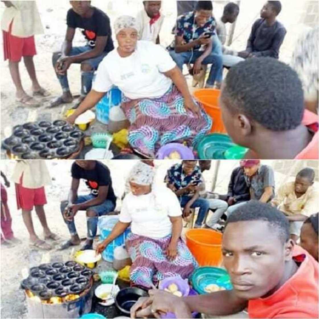 Hajiya mai waina ta rabar da wainarta duka albarkacin nasarar Buhari (Hotuna) Hajiya mai waina ta rabar da wainarta duka albarkacin nasarar Buhari (Hotuna)