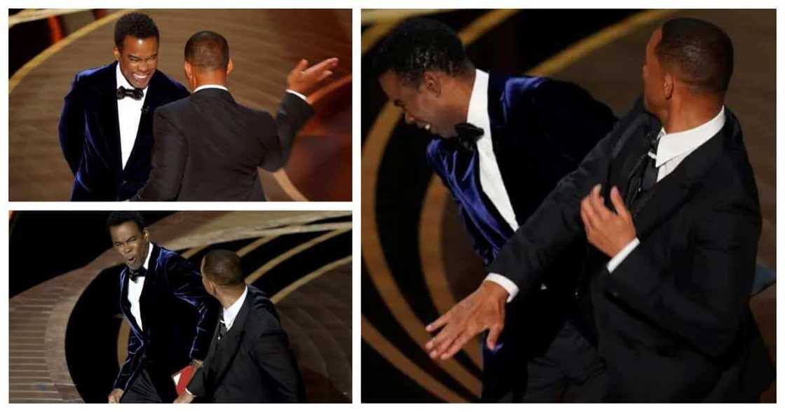 The incident happened at the Oscars on Sunday night. The incident happened at the Oscars on Sunday night.