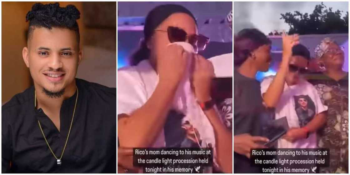 BBNaija's Rico Swavey's mum BBNaija's Rico Swavey's mum