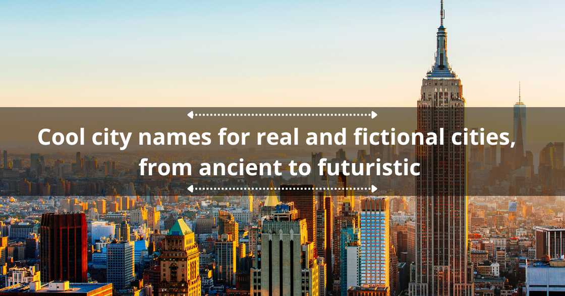 Cool city names Cool city names