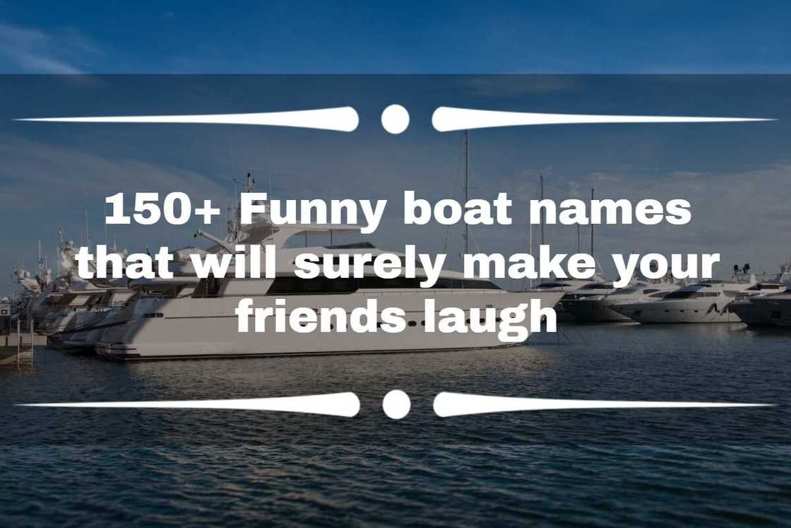 Funny boat names Funny boat names