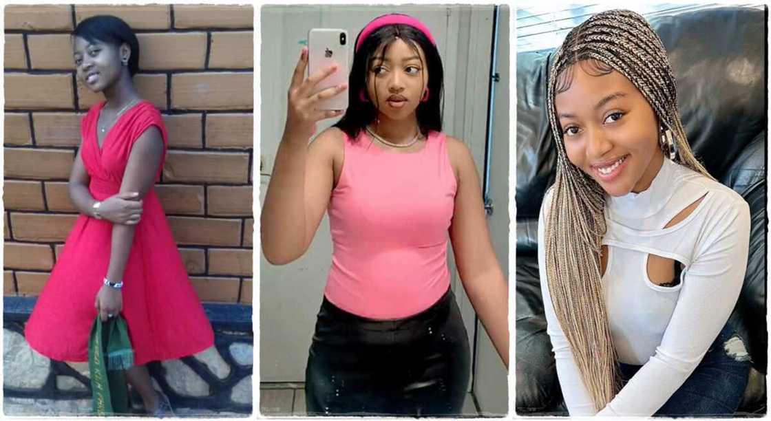 Lady's transformation photos goes viral. Lady's transformation photos goes viral.