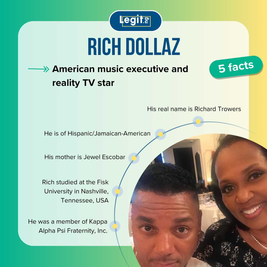 Top 5 facts about Rich Dollaz Top 5 facts about Rich Dollaz