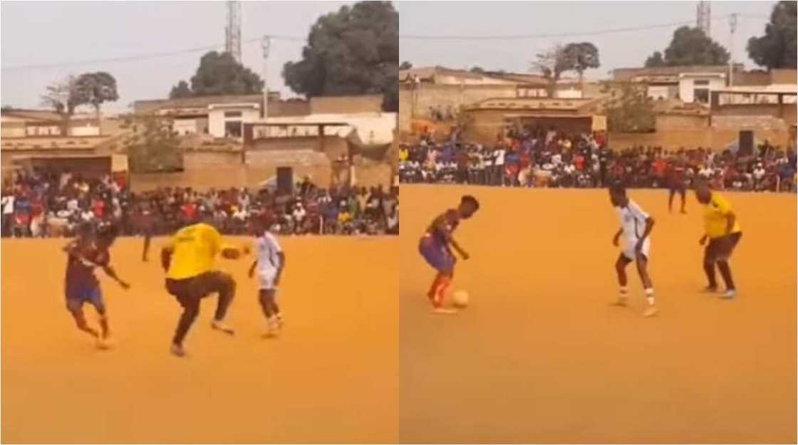Referee Becomes Internet Sensation After Exercising His Duties in Hilarious Fashion During Football Match Referee Becomes Internet Sensation After Exercising His Duties in Hilarious Fashion During Football Match