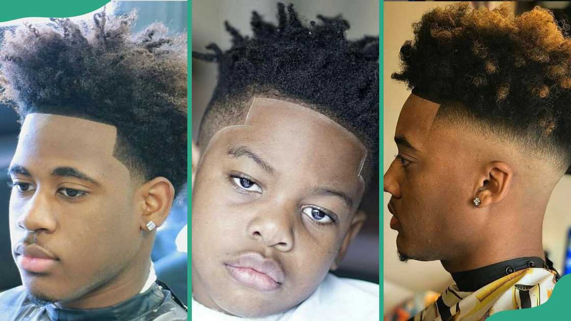 Short spiky haircut for boys